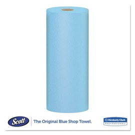 Shop Towels, 10-2/5"x11", 50 Towels per Roll, Blue [Set of 2]
