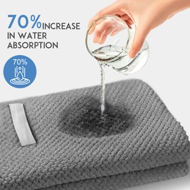 ytorgr 2 Pack Microfiber Hair Towel Wrap for Long Hair,100 * 60cm Large Hair Turban Towel for Women Girls,Quick Dry Super Absorbent Hair Drying Towel 40 * 24inch