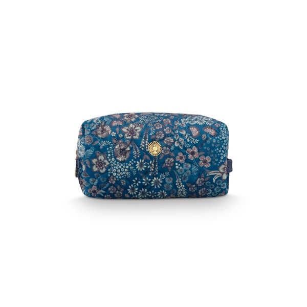Coco Cosmetic Bag Medium Quilted Daisy Dreams Blue 21.5x10x10.5cm