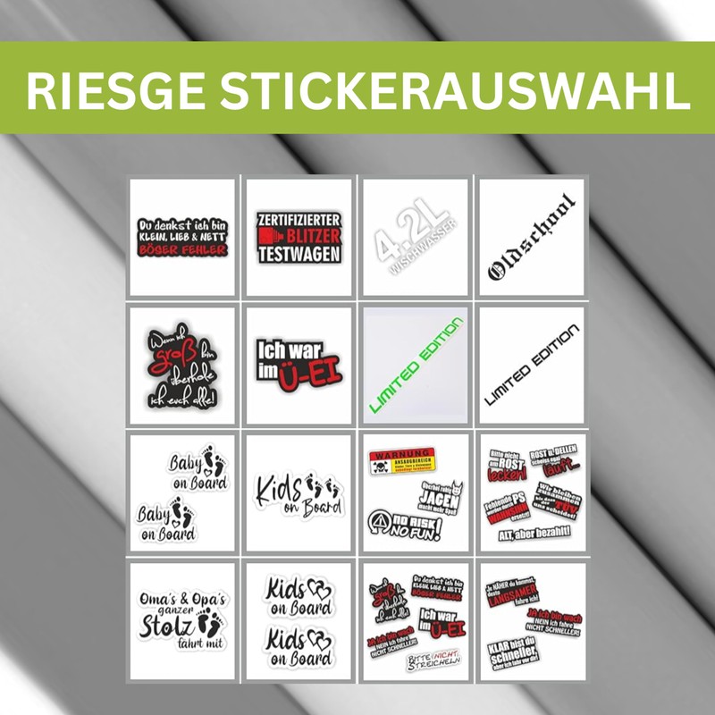 JDM tuning car sticker, shocker hand, OEM DUB sticker, stickerbomb