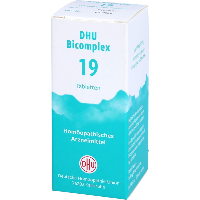 DHU Bicomplex 19 Tablets, Pack of 150 Tablets