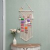 Macrame Hair Bow Holder Hanging Hair Clips Hanger Headband Storage