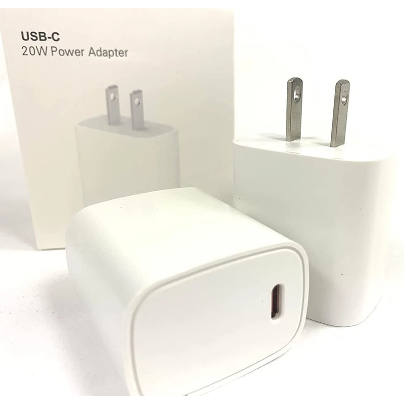 OMNIHIL - Bloque de cargador USB-C de 20 W compatible