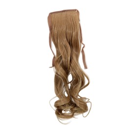 WIG ME UP - YZF-TC18-22 Hairpiece Braid Blonde Wavy 45 cm Tape Hair Clip Hair Extension