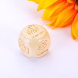 Christmas Stocking Stuffers for Him Her, Food Dice for Couples Husband Wife, Christmas Gag Gifts, Birthday Gift for Girlfriend Boyfriend, Christmas Exchange Gift for Lover Christmas Party Gifts