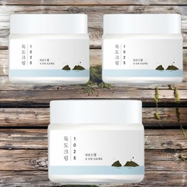 Round Lab Skin Whitening Skin Tone Up Skin Improvement 1025 Dokdo Cream 3 x 80ml / 라운드랩 피부미백 피부톤업 피부개선 1025 독도 크림 3개 80ml