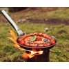 Stabilotherm Hunter Pan with Folding Handle, Open, for Camping