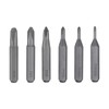 sourcing map 6pcs PH00000-PH2 Phillips Screwdriver Bit Set 5/32" Hex