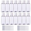BENECREAT 24 Pcs 1.7 fl oz (50 ml) Small Bottles,