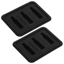 Musiin Guitar Silent Pad, 3 convex surfaces to fix 1/2, 3/4, 5/6 strings, optimized noise reduction effect, suitable for classical guitar, folk guitar (2 packs)