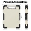 Sooez Toughest Clipboard with Storage, Internal Pen Pouch Included, Letter/