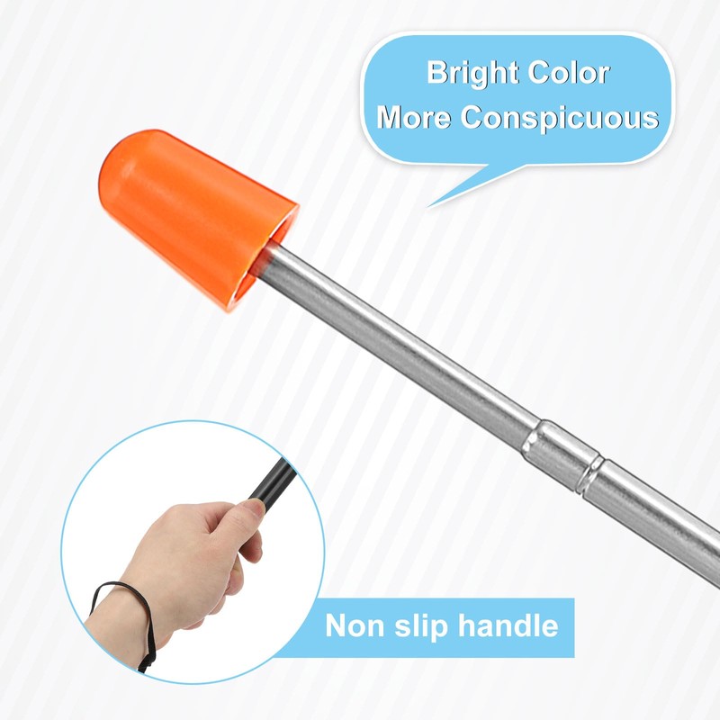 PATIKIL Telescopic Teachers Pointer, 1 Pcs Teacher Pointer Stick for