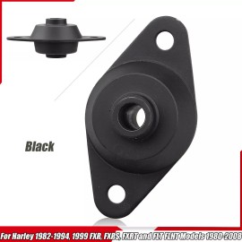Unbranded Black Front ISO-Mount Motor Mount For Harley 80-08 FL FX Electra Glide Road King
