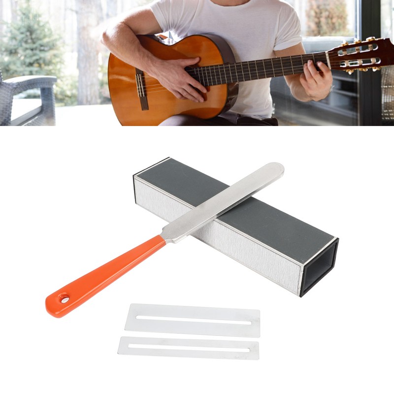 Guitar Fret Crowning Luthier File Kit Fret Leveling Sanding Leveler