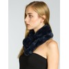 Caspar SC478 Women's Faux Fur Scarf Fur Collar Fur Collar,