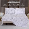 RUVANTI 6 Pcs Cotton Sheets - 100% Natural Cotton Soft,