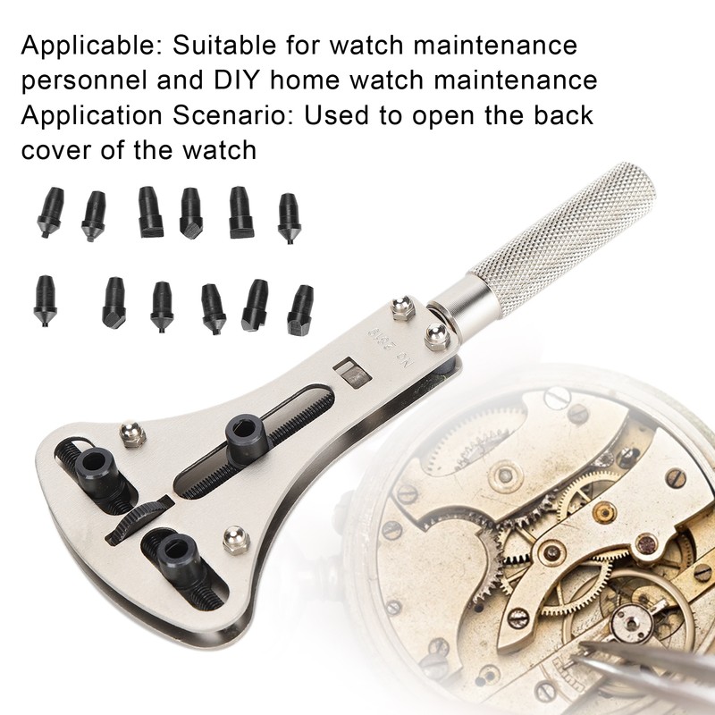 Alloy Watch Opener Wrench Professional Watch Repairing Watch Back Case