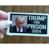 Unbranded 4x2" Trump for Prison 2024 Guilty Decal MAGA Lock
