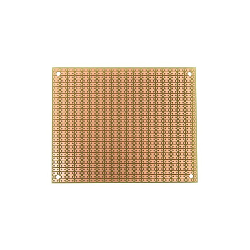 PR2H2 ProtoBoard-2H-2, 2-Hole Strips, 1 Sided PCB, Size 2 =