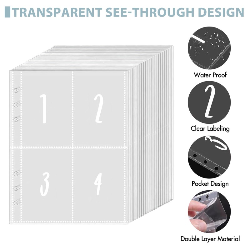 100 Savings Envelopes Challenge Folders A5 Budget Planner 100 Days