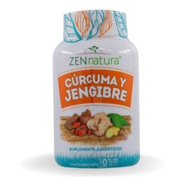 Curcuma Y Jengibre Desinflamatorio Y Analgesico Zen Natura Sabor Sin sabor