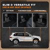 HAUSSIMPLE Car Trash Can with Lid, 0.8 Gallon Medium Car