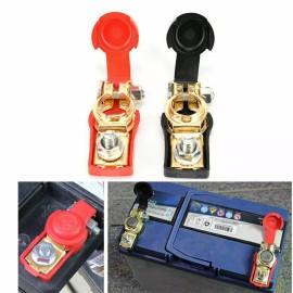 AQJ 1Pair/Car Battery Cable Positive/Negat