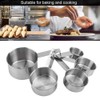 Measuring Cups and Spoons Set 5 Pcs, Stainless Steel Measuring