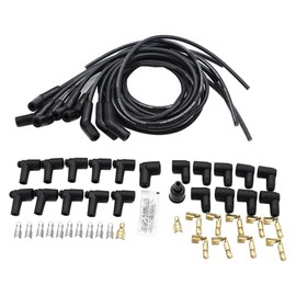 8.5mm Blue HEI Spark Plug Wire Universal 45/135 Degree HEI Spark Plug Wires Compatible with Big Block Chevy 396 427 454