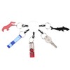 TEMLUM Carabiner, Small, Mini Shape, Set of 10, Mini Carabiner,