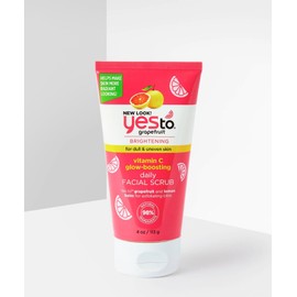 Yes to grapefruit brightening vitamin C glow boosting facial scrub 4 oz