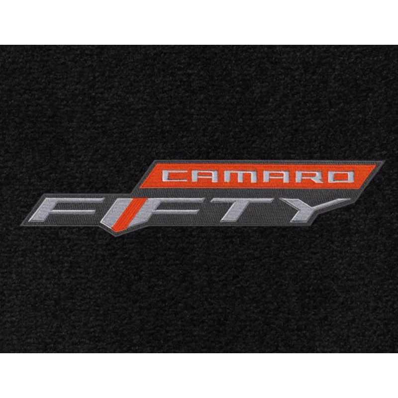 LLoyd Mats NEW! BLACK FLOOR MATS 2016-2024 Camaro Embroidered 50TH