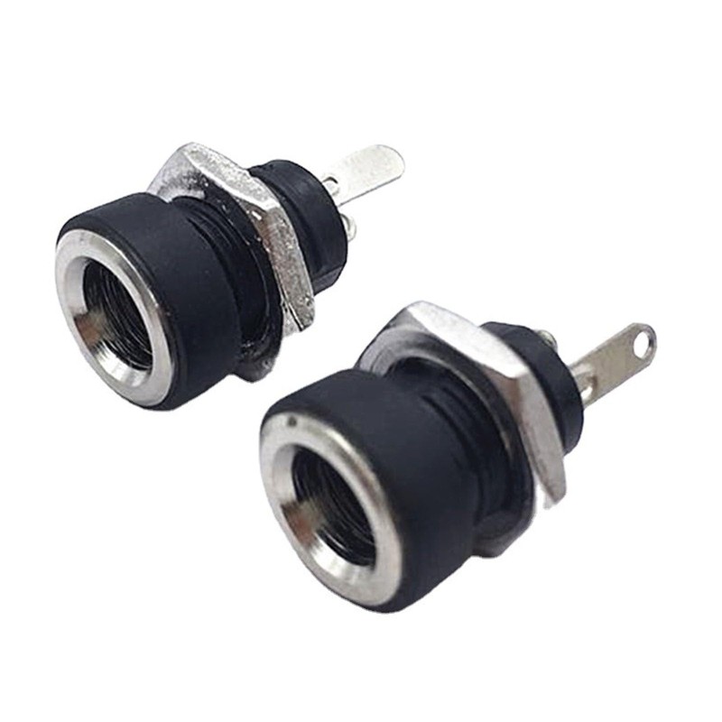 Lunpog DC Socket 5.5 x 2.1 mm 2-Pin DC Power