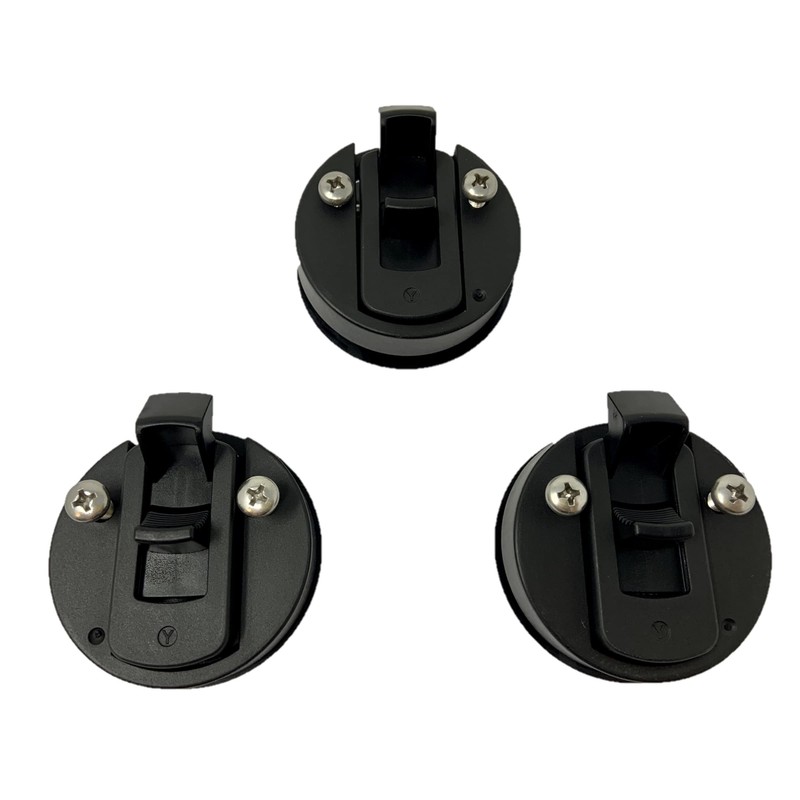 Haasweller 3 x Pull Lock Furniture Lock Like Push Lock