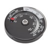 Stove Temperature Display, Magnetic Fireplace Thermometer, Fireplace Thermometer, Aluminium Alloy