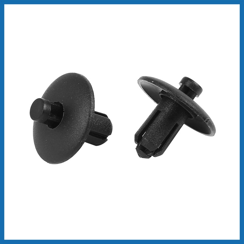 A ABSOPRO 20pcs Plastic Rivet Car Fender Push-Type Fastener Clips