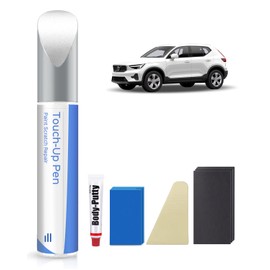 PARTS4EV Ice White(614) Touch Up Paint Repair Kit Compatible with Volvo - DIY Kit Exactly Matches Chips and Nicks