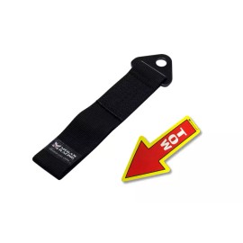 Megan Racing Pair 2X Megan Racing Mr-Bt-Tsbk 2" 50Mm Tow Safety Strap Universal 3500Lb Rated