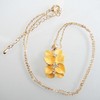 Navachi - 18K Gold Plated Base Metal with 18K Round