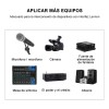 Fopnew Cable Xlr Balanceado 10metros Reforzado Micrófo