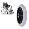 Wheelchair Replacement Front Wheel 5 Hole Solid Wheel 6" Diameter