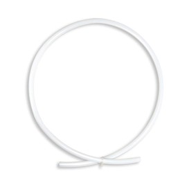 Quickun PTFE Teflon Tubing Tube, 10mm ID x 12mm OD Teflon Tube for 3D Printer, 3.3Ft Length