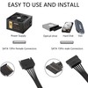 Sinloon 15 Pin SATA Splitter Adapter Cable 15 Pin SATA