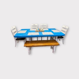 Simpl3 Covers Fitted Rectangle Kitchen Table Cover (Turquoise, 72 inches x 40 inches)