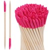 Noverlife 100Pcs Cuticle Crystal Sticks, Double End Matchsticks Detailing Stick,Sanding
