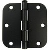 Danika Matte Black 3.5" X 3.5" 5/8 Radius Round Corner