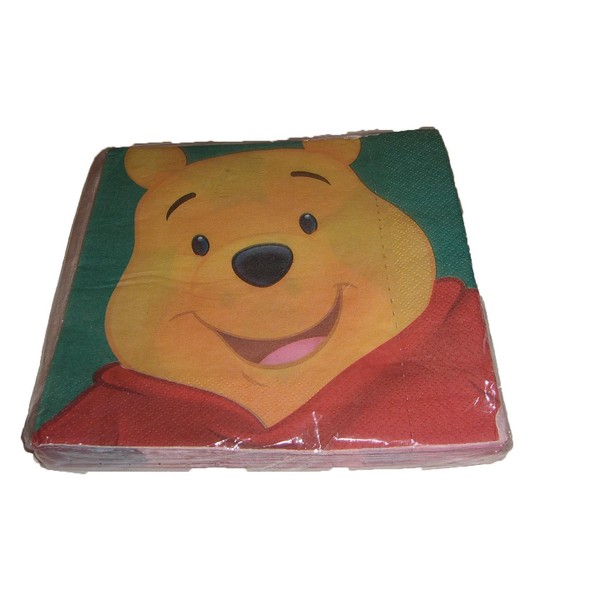 Winnie the Pooh and the Gang Party Supplies Lunch Napkins 16 Count