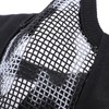 Outdoor Half Face Breathable Steel Mesh Face Cover Military for