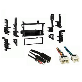 Harmony Audio Compatible with Nissan Maxima 1995 1996 1997 1998 1999 Single DIN Stereo Harness Radio Install Dash Kit Package