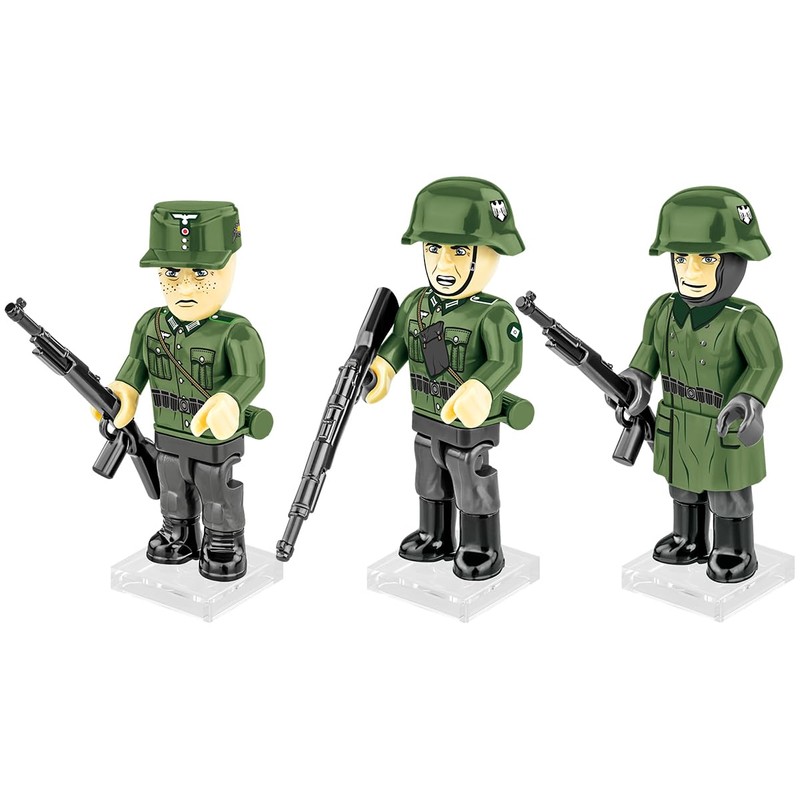Cobi Historical Collection 2060 German Infantry Pack of 3 2060
